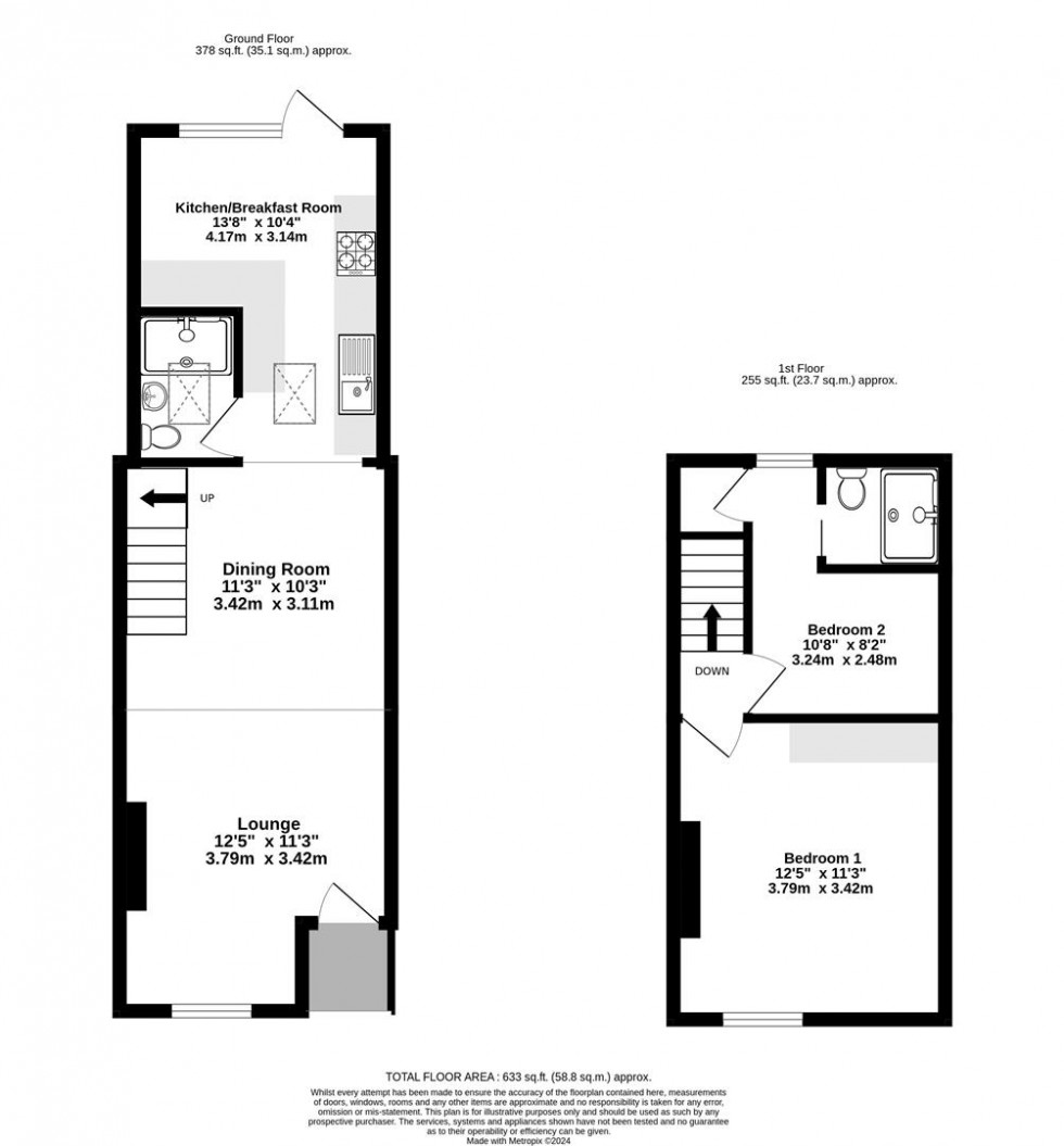 Floorplan for Lower Ebor Street, Clementhorpe
