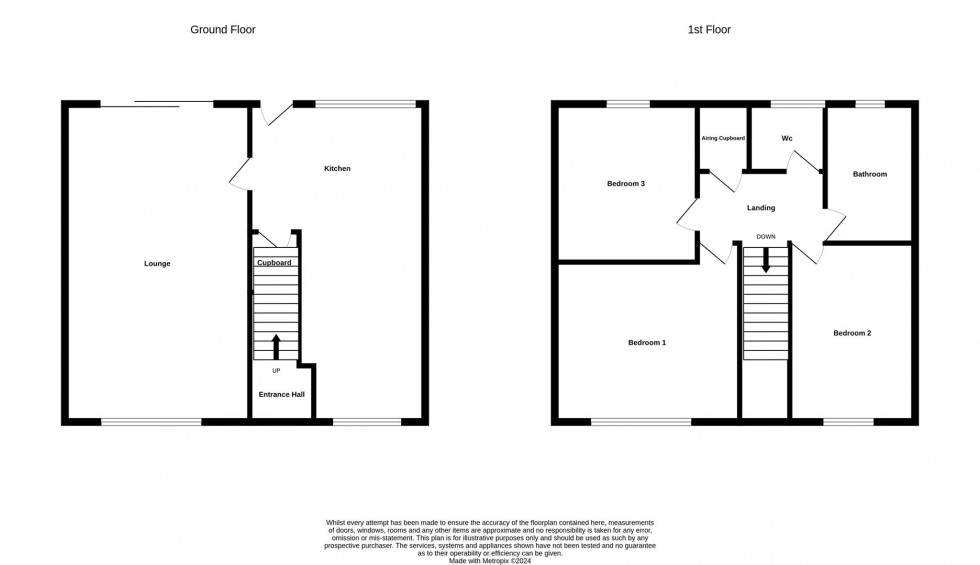 Floorplan for Green Lane, Acomb