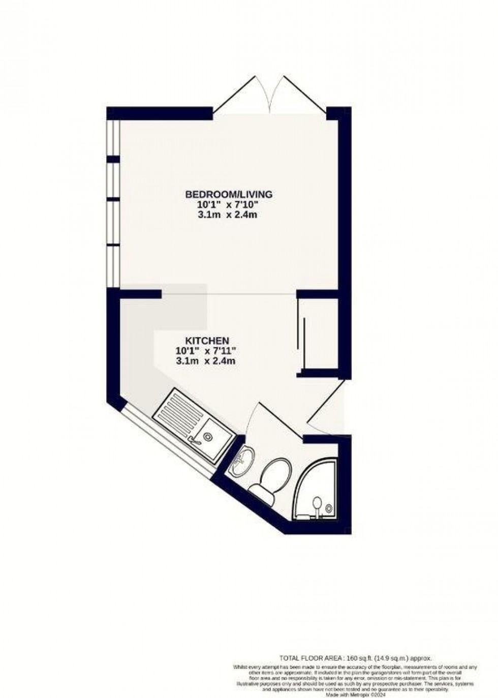 Floorplan for Byron Drive, Rawcliffe