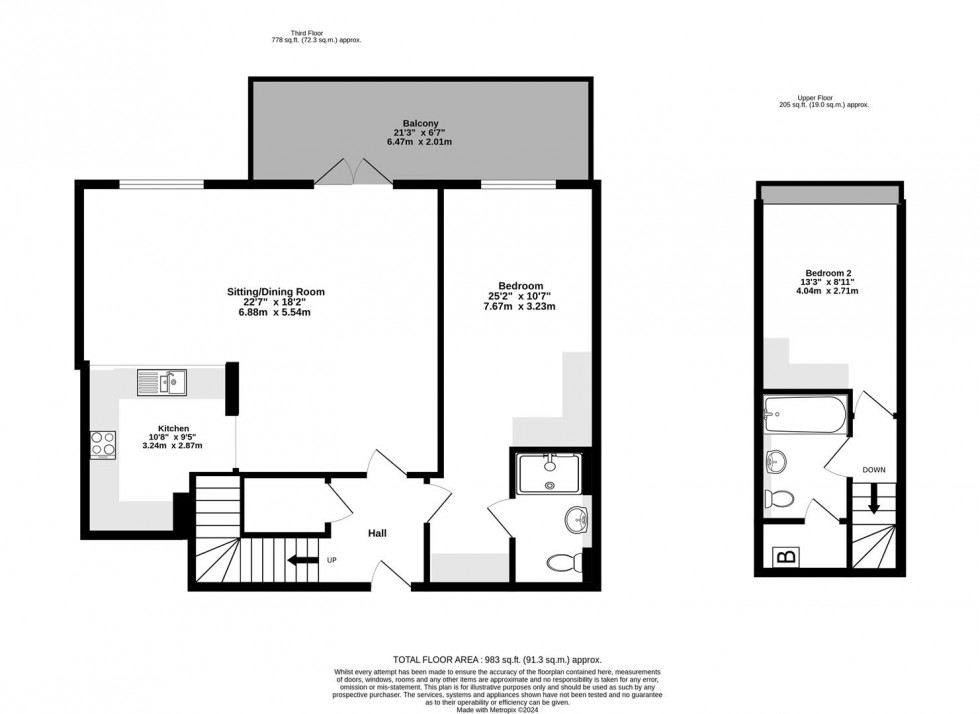 Floorplan for The Residence, Bishopthorpe Road