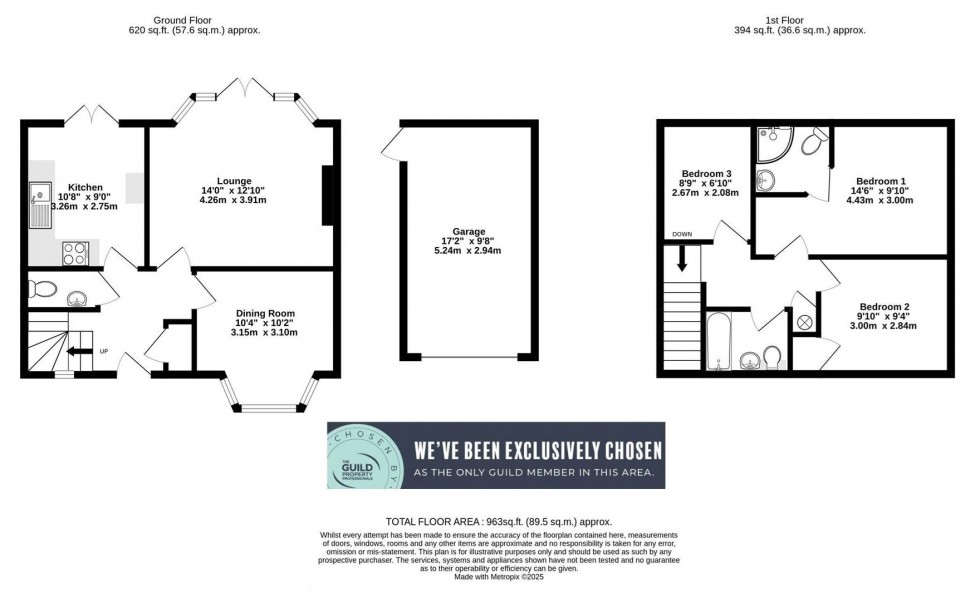 Floorplan for George Long Mews, Easingwold, York
