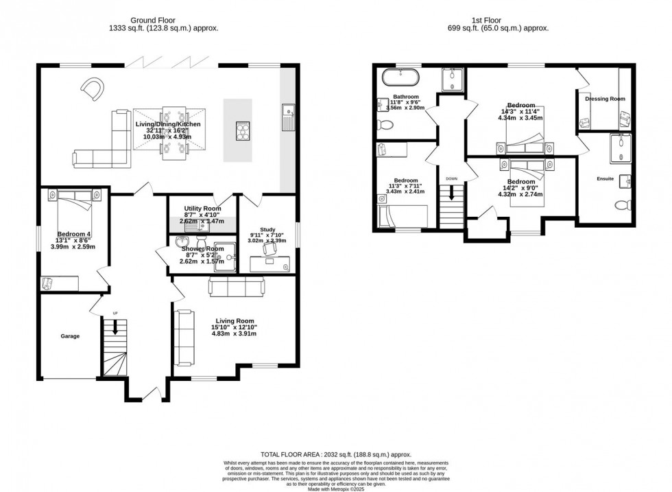 Floorplan for York Road, Haxby
