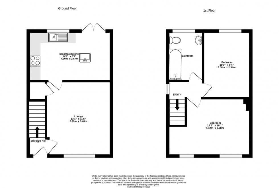 Floorplan for Montague Street, South Bank
