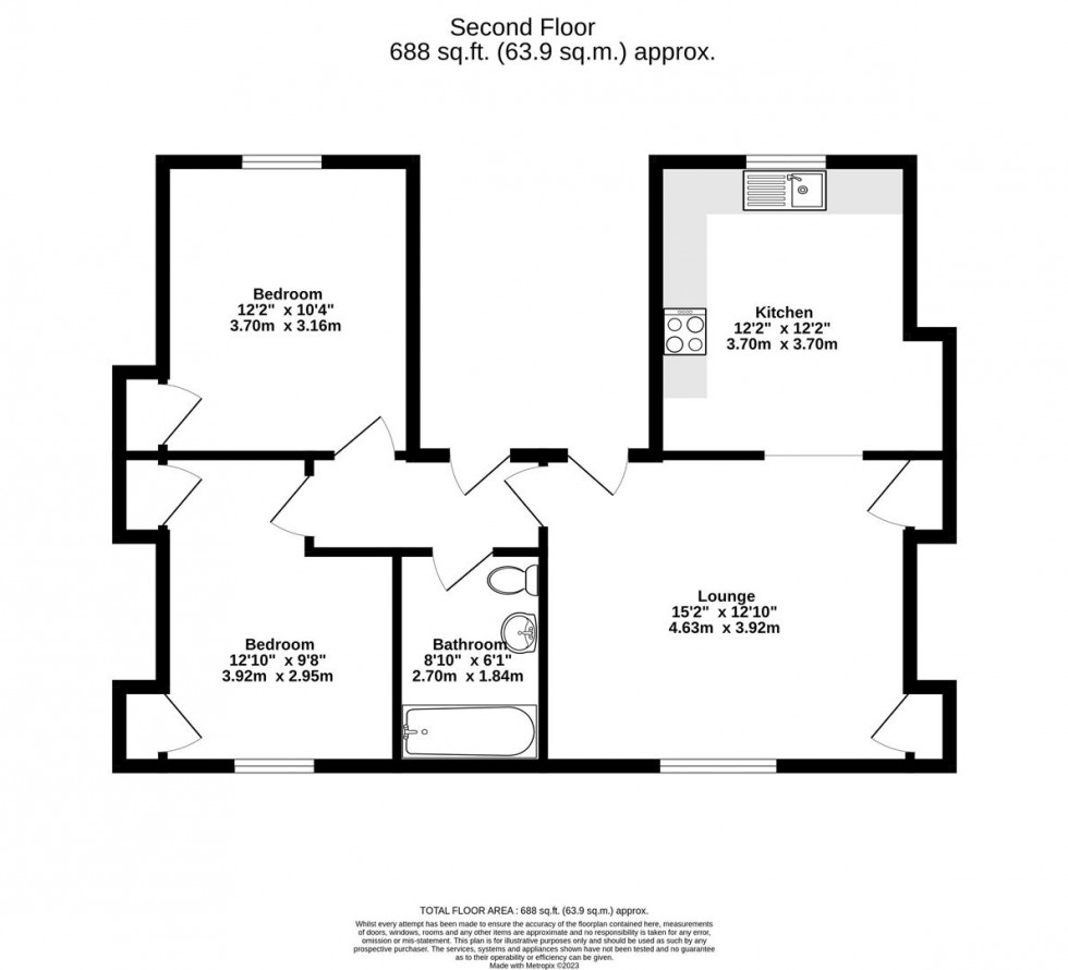 Floorplan for Gillygate, York