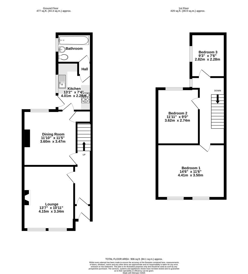 Floorplan for Glen Road, Heworth