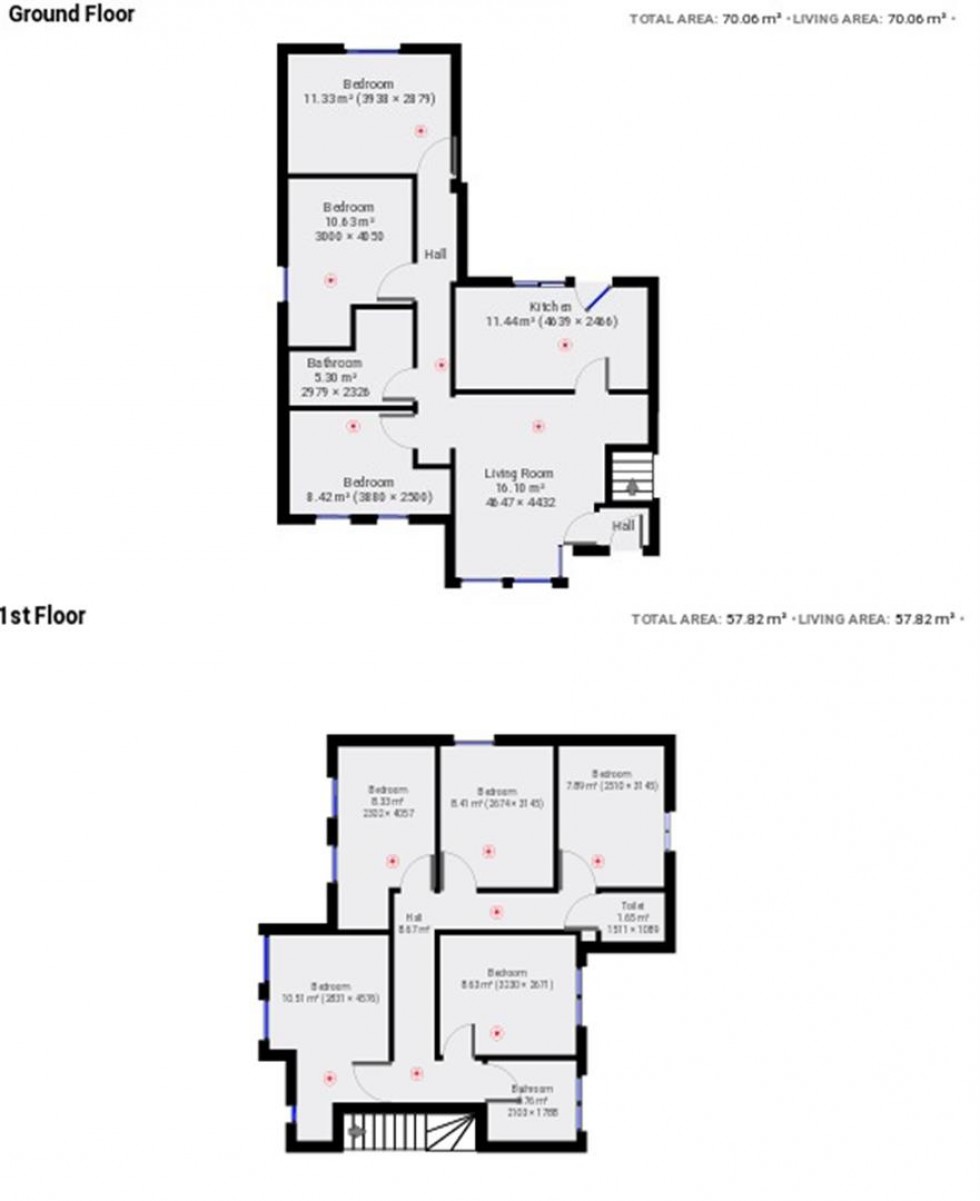 Floorplan for Ingleborough Avenue, Tang Hall