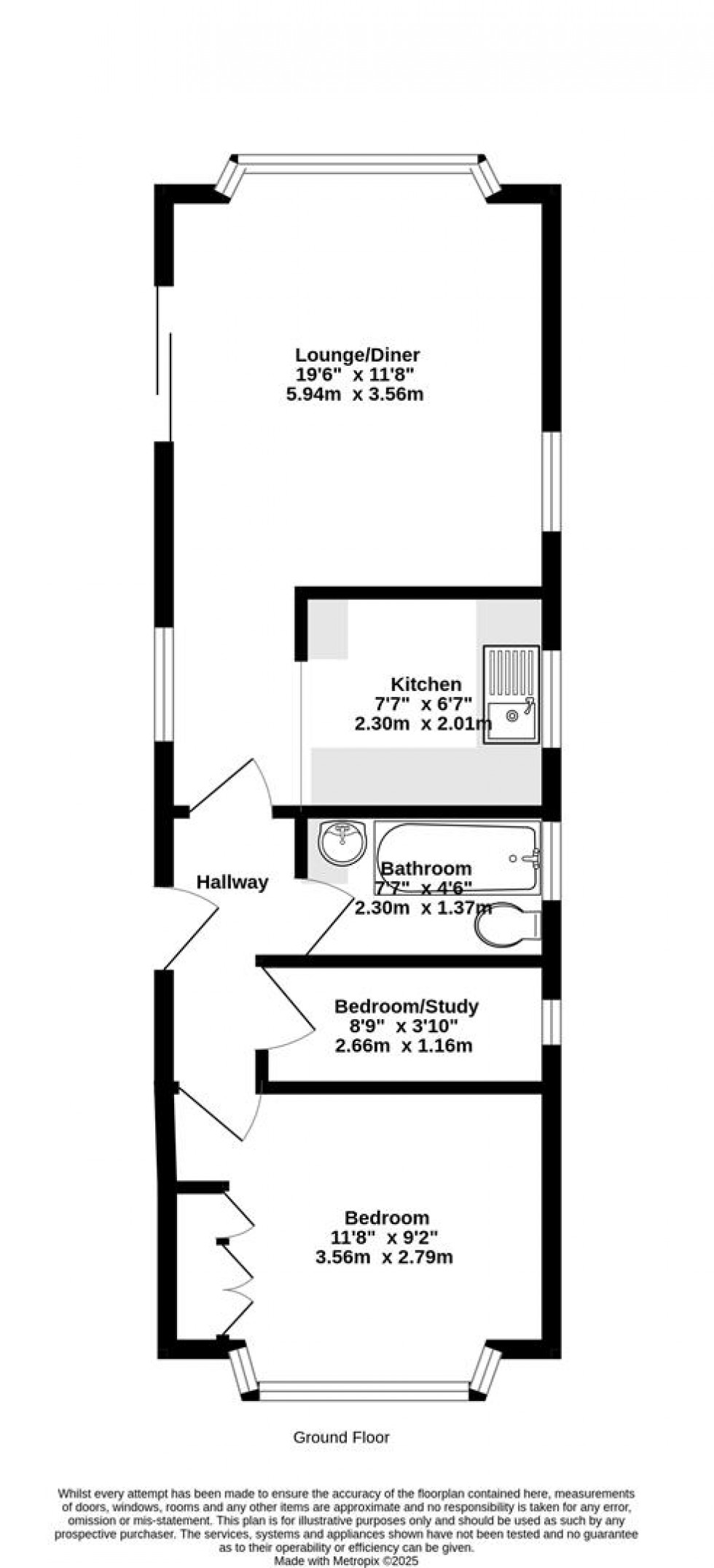 Floorplan for Ebor Park, Appleton Roebuck