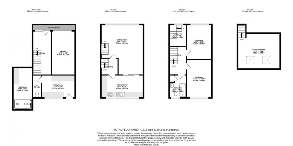 Floorplan for Sycamore Place, York