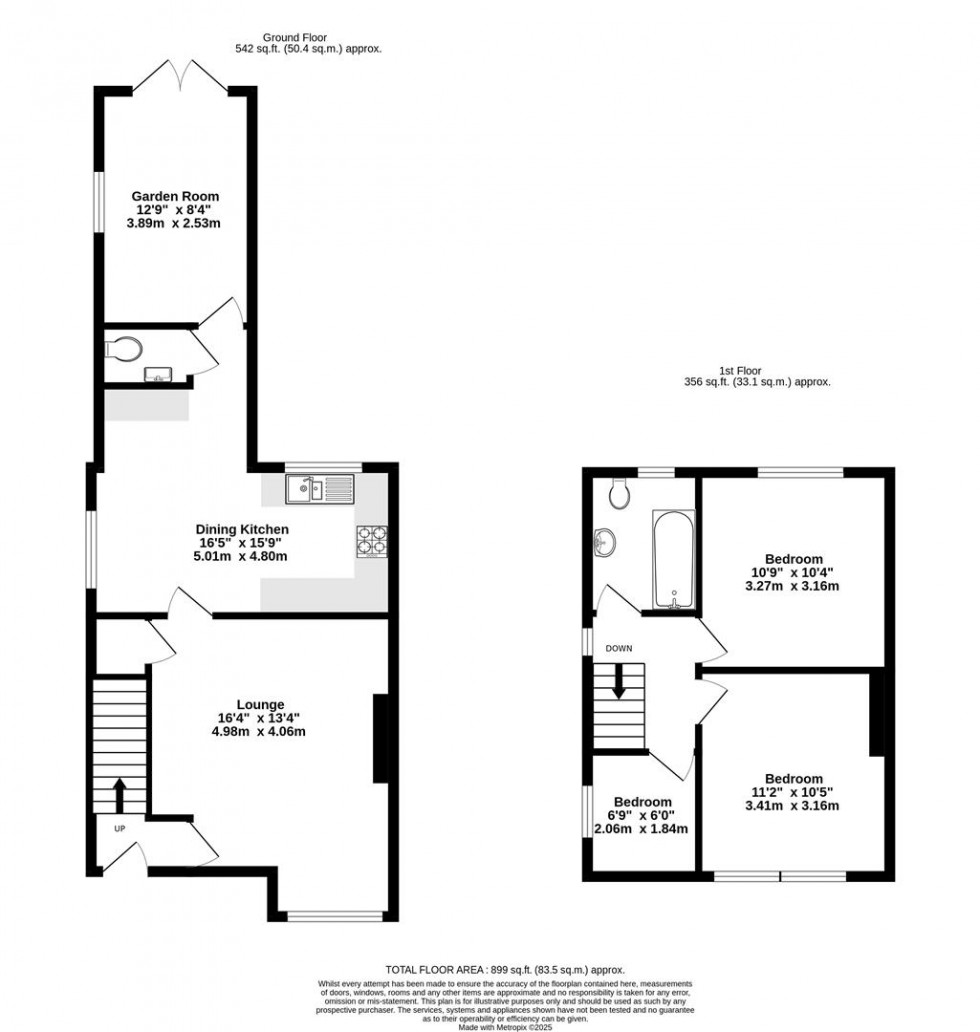 Floorplan for Burlington Avenue, Off Melrosegate