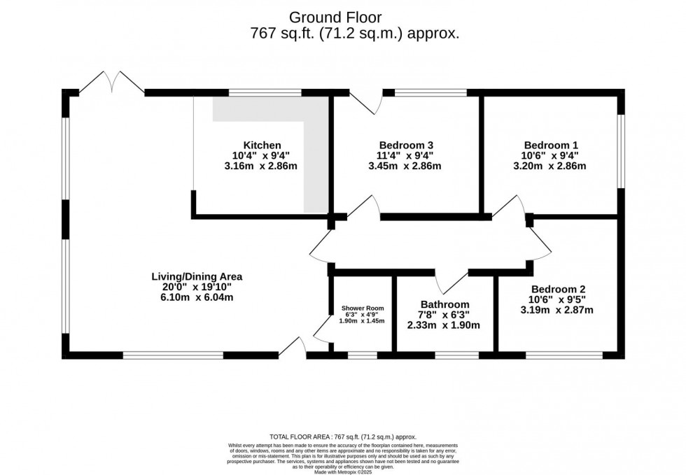 Floorplan for Hull Road, Wilberfoss