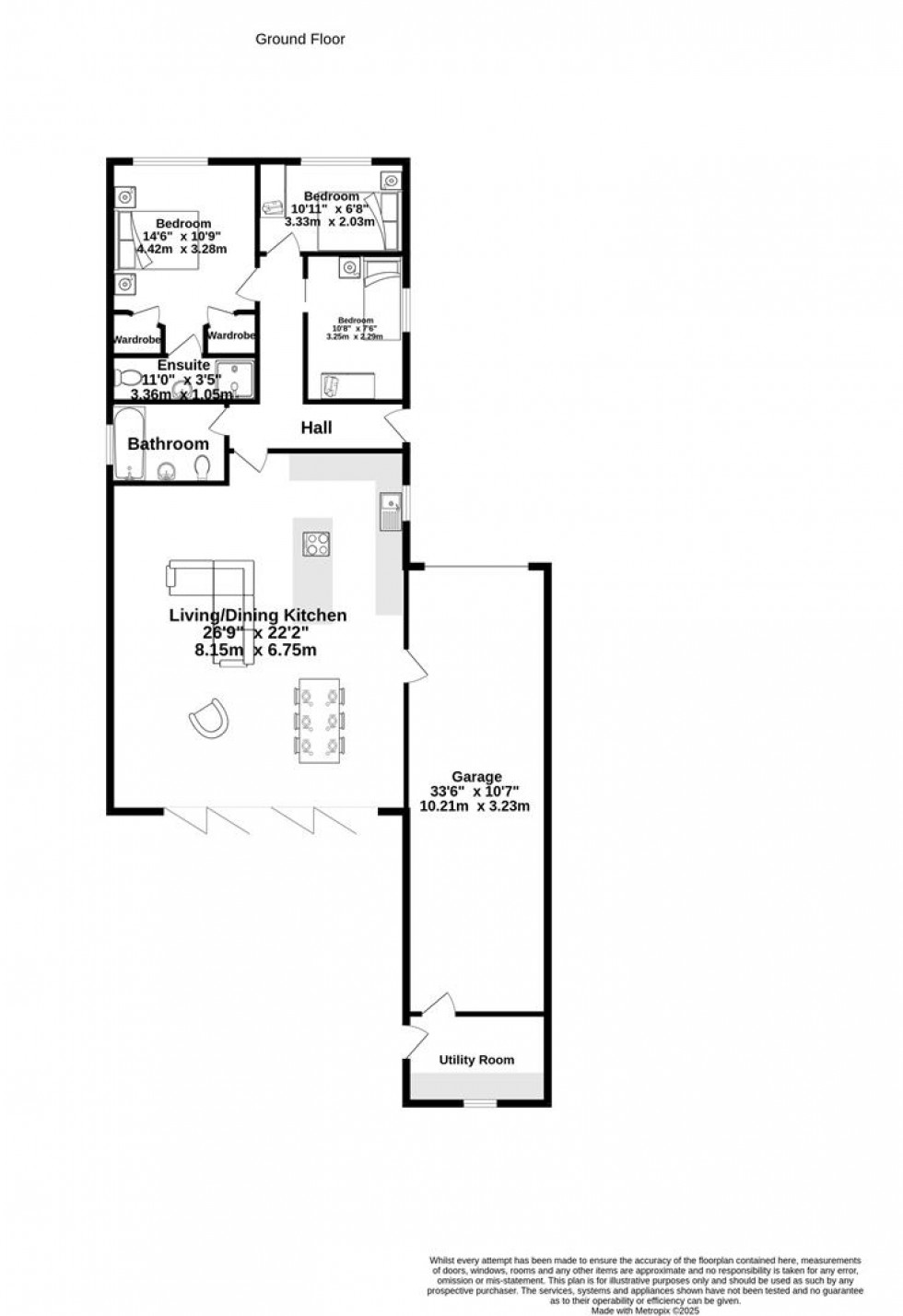 Floorplan for The Cranbrooks, Wheldrake, York