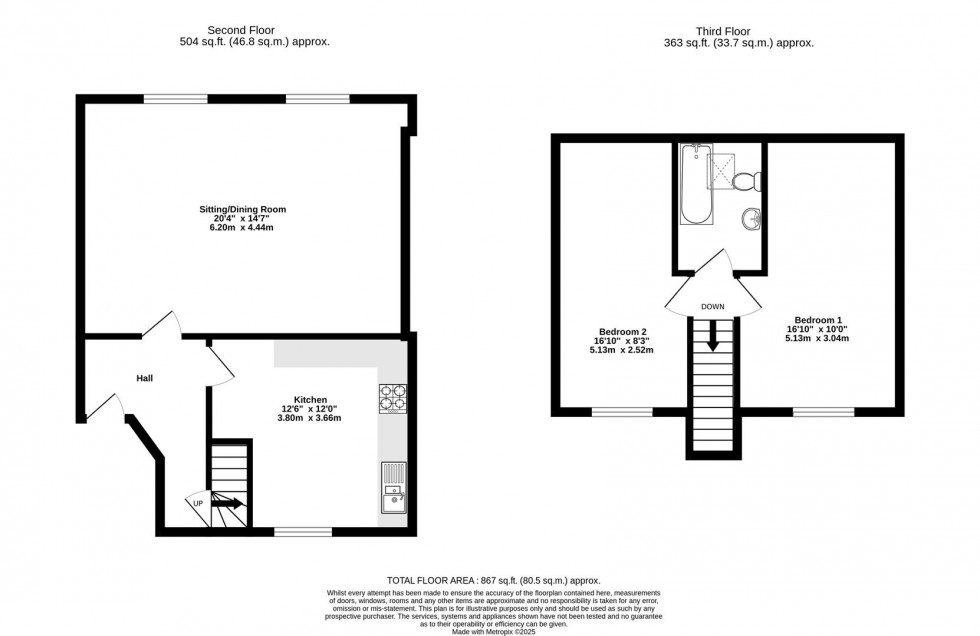 Floorplan for Gillygate, York