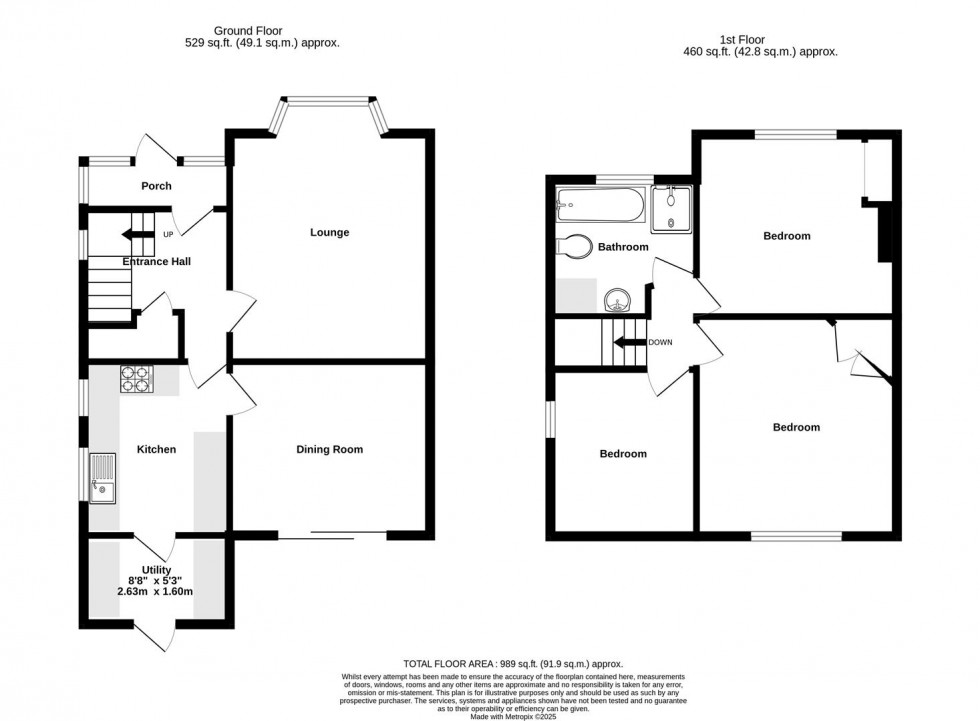 Floorplan for Don Avenue, Dringhouses