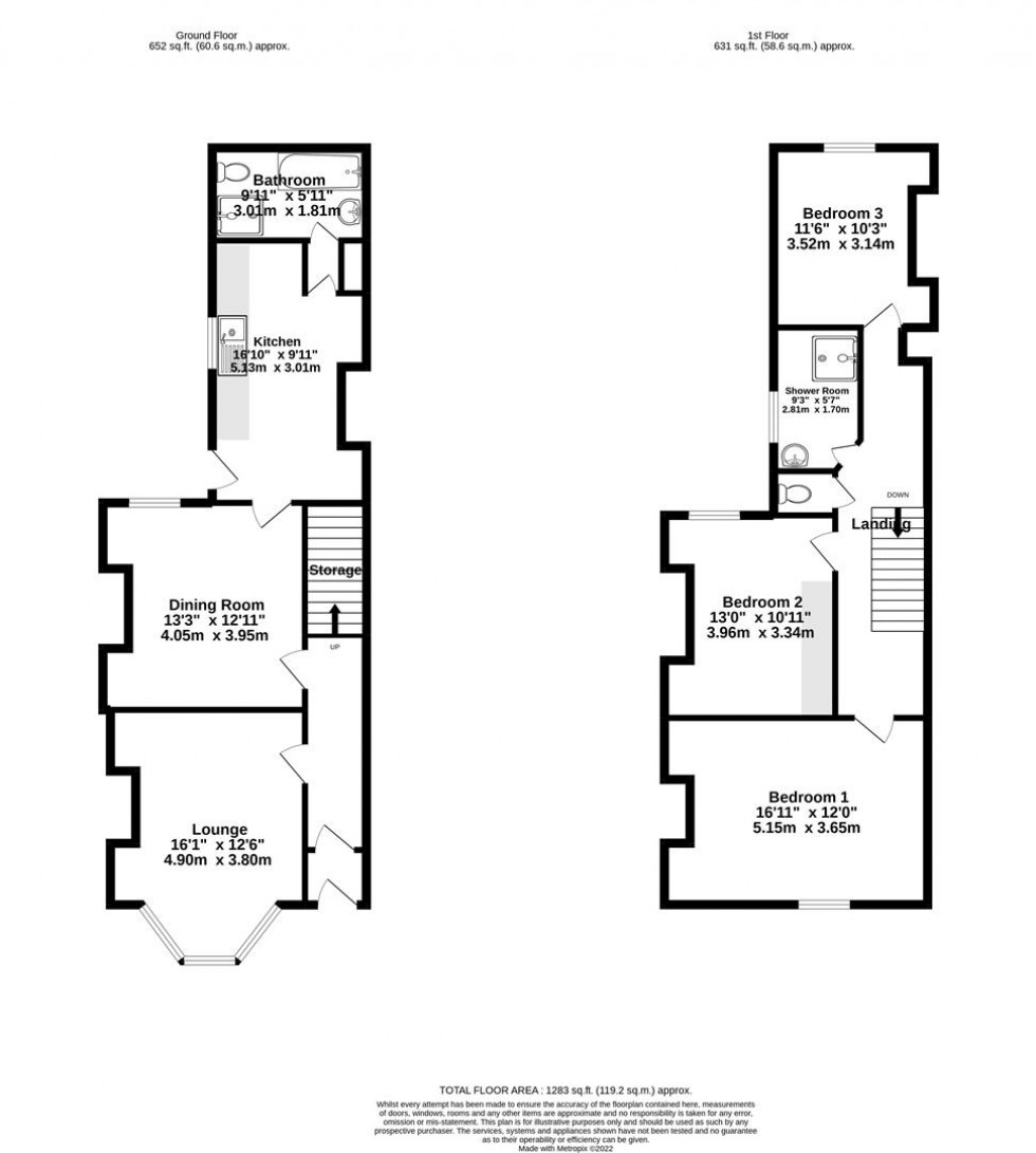 Floorplan for Station Road, Haxby, York