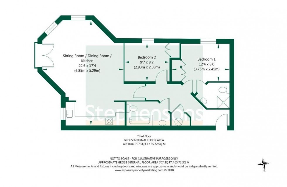 Floorplan for Masters Mews, Dringhouses, York