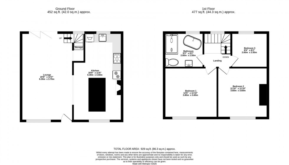 Floorplan for Brandsby Street, Crayke, York