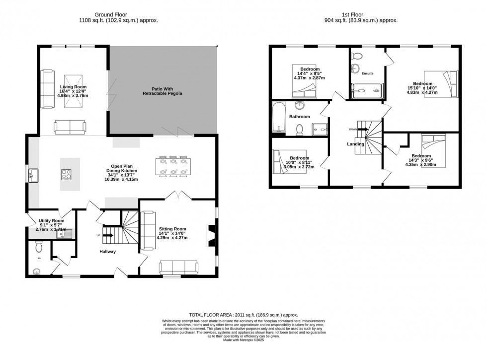 Floorplan for Melbourne, York
