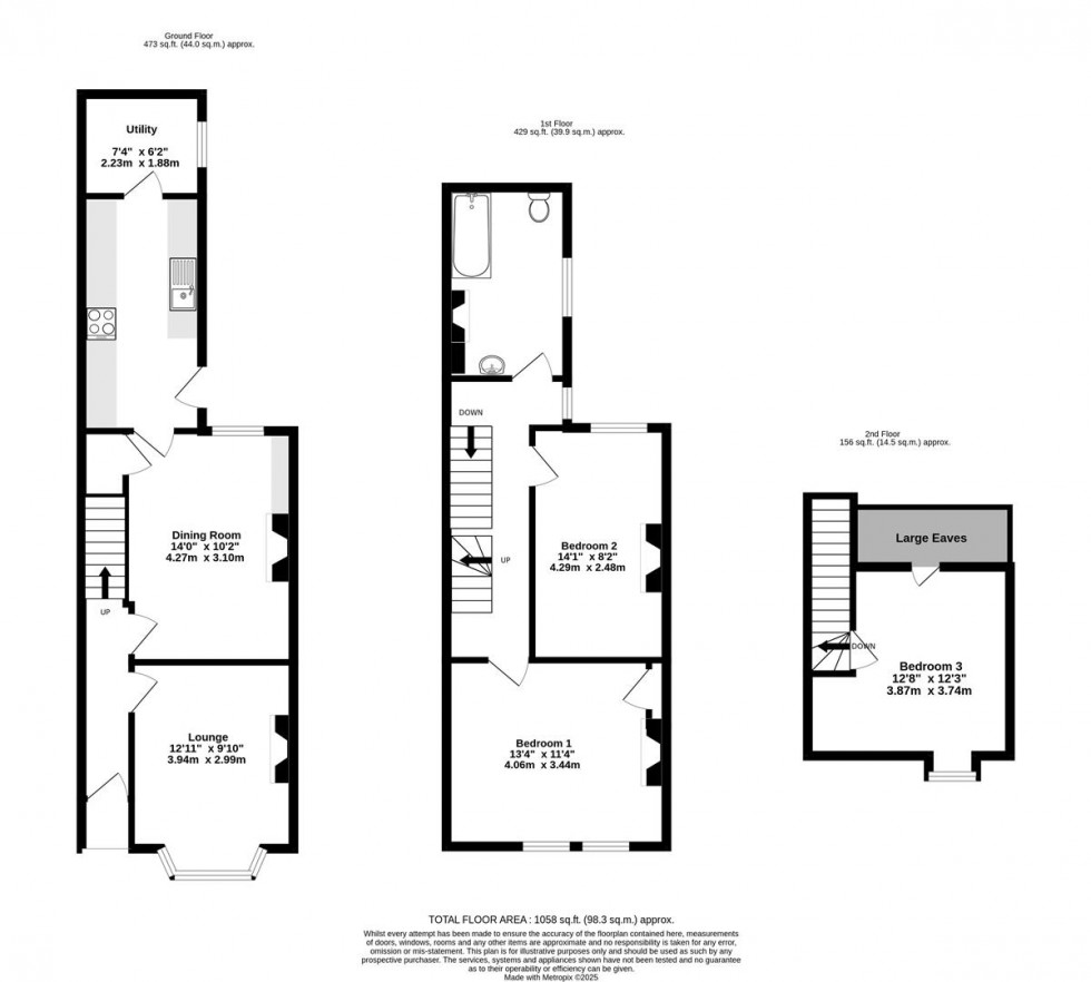 Floorplan for Poppleton Road, Holgate, York