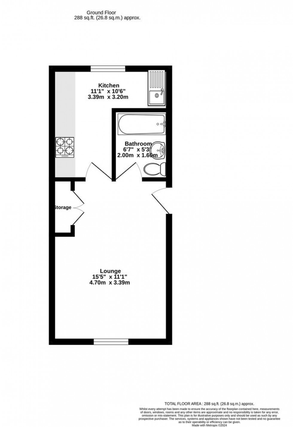Floorplan for Easingwold
