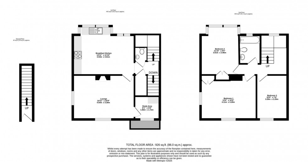 Floorplan for Holly Terrace, York