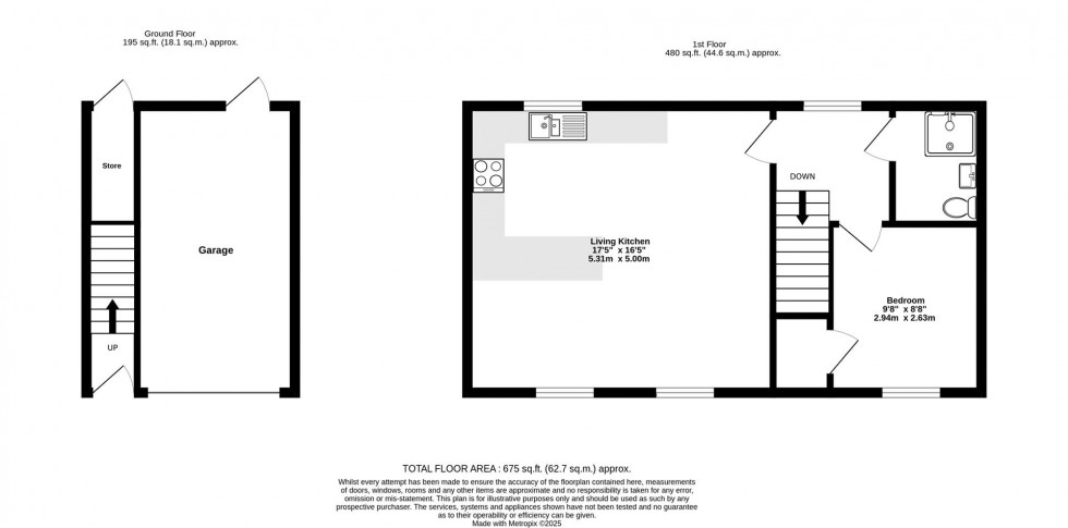 Floorplan for Alf Patrick Court, Grovesner Road, York