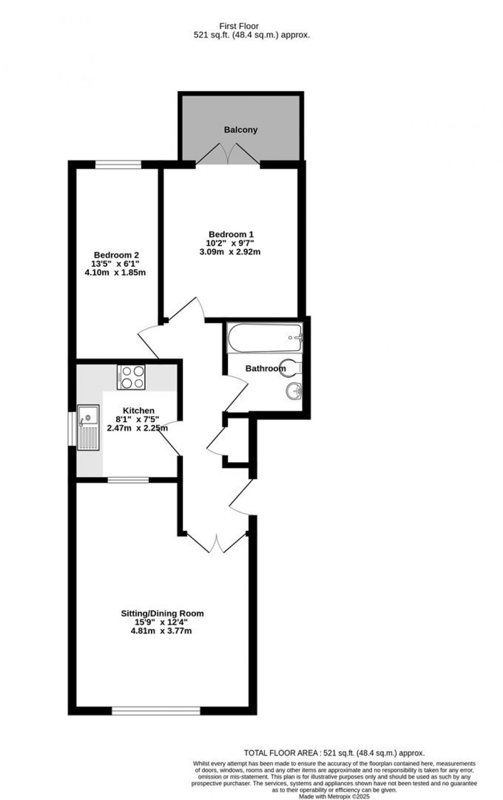 Floorplan for Main Street, Fulford, York