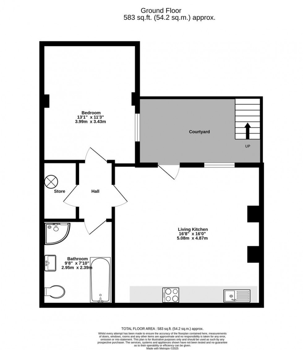 Floorplan for Acomb Road, York