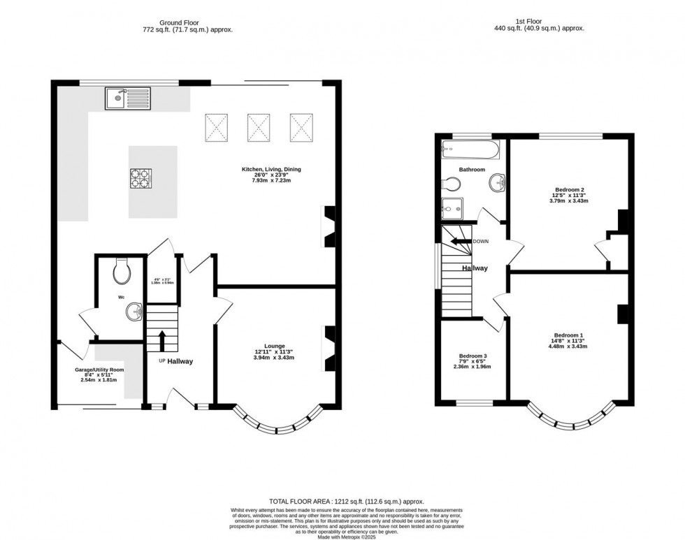Floorplan for Brockfield Park Drive, York