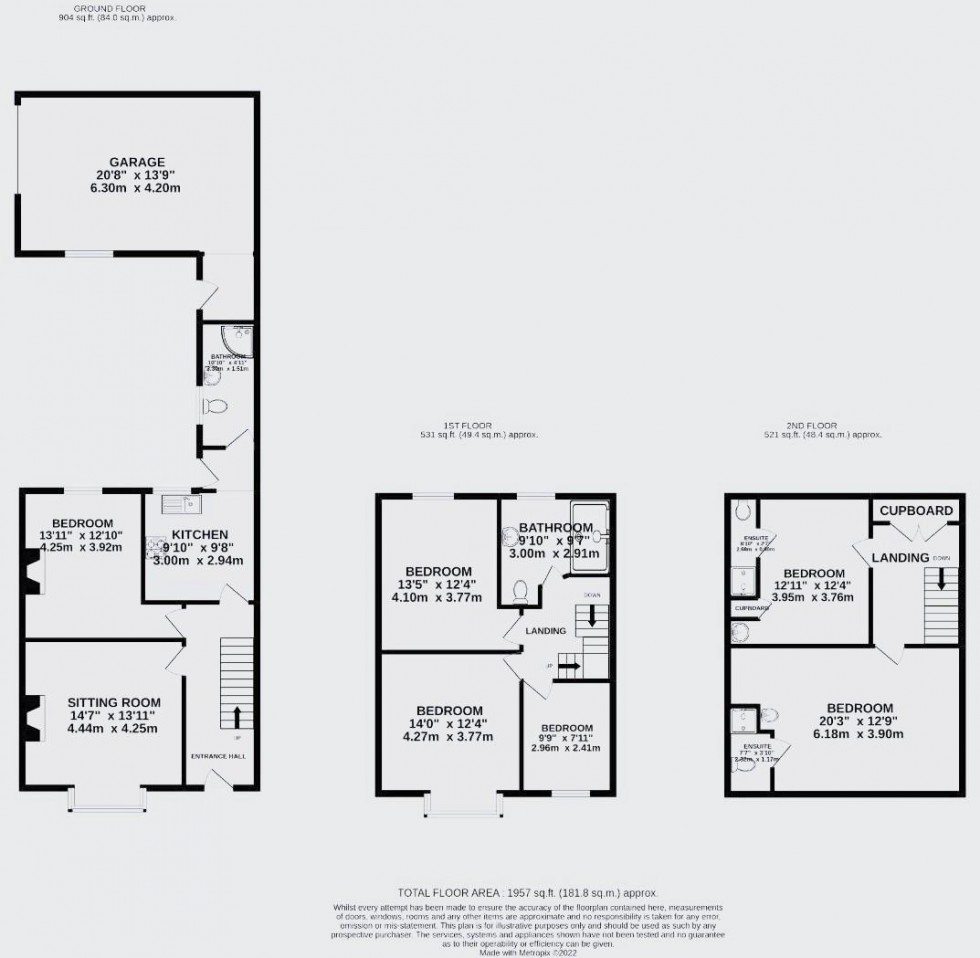 Floorplan for Carr Lane, York