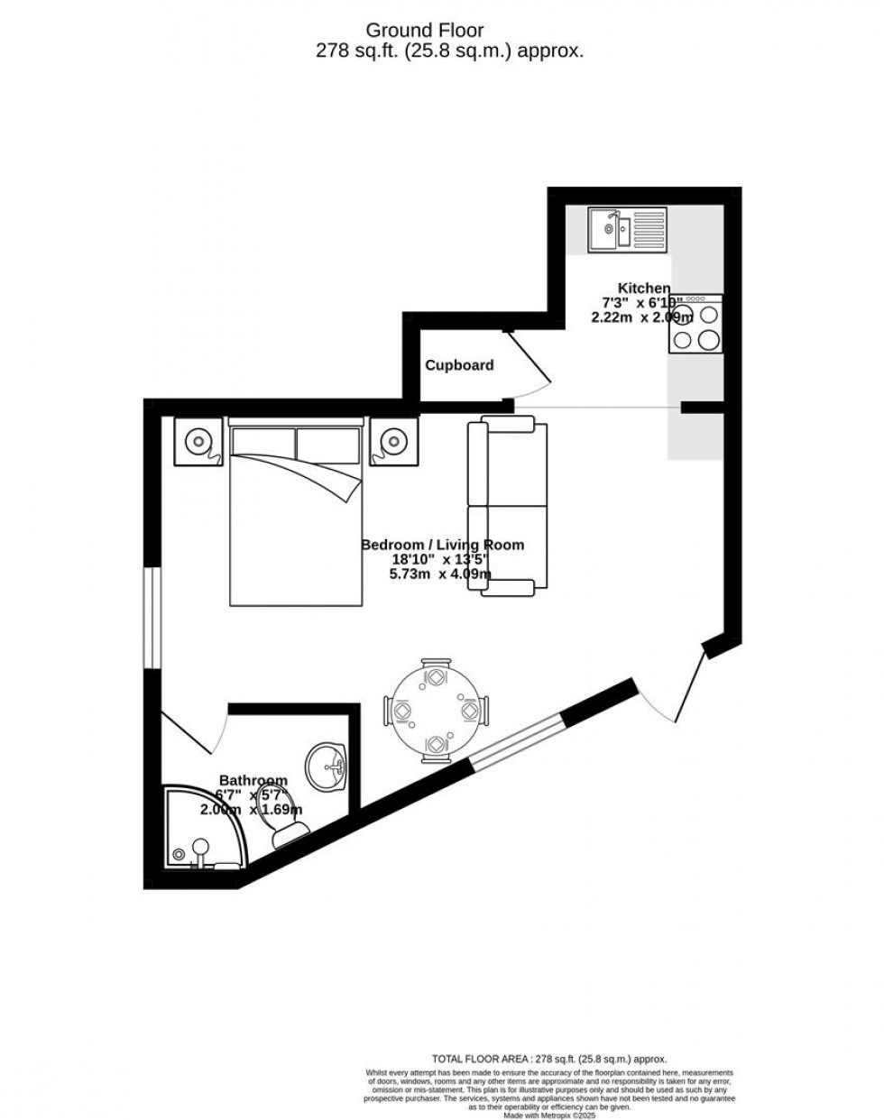 Floorplan for Fishergate, York