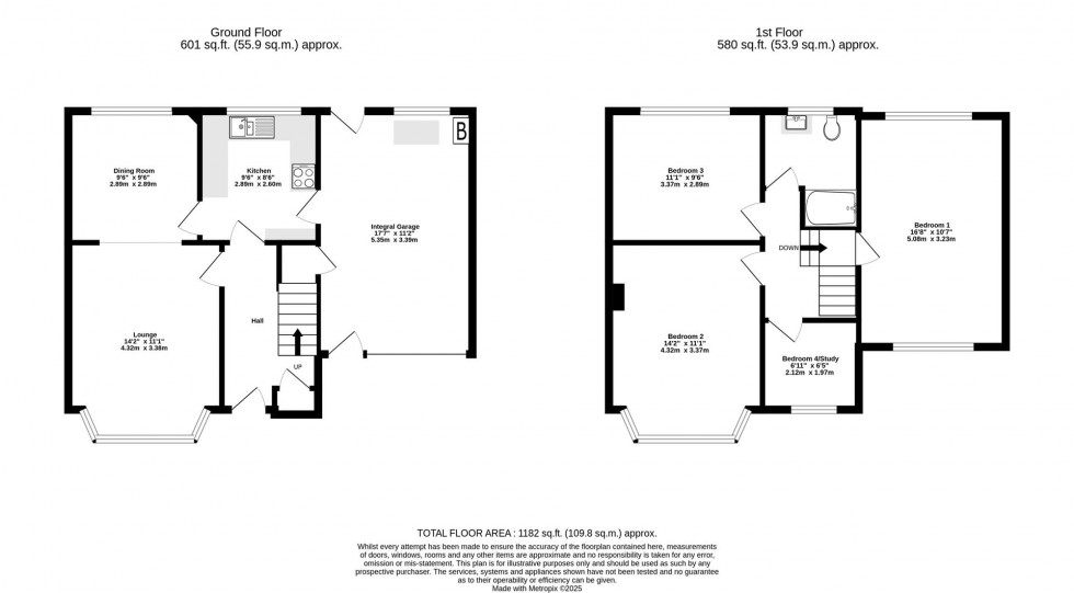 Floorplan for Windmill Rise, York