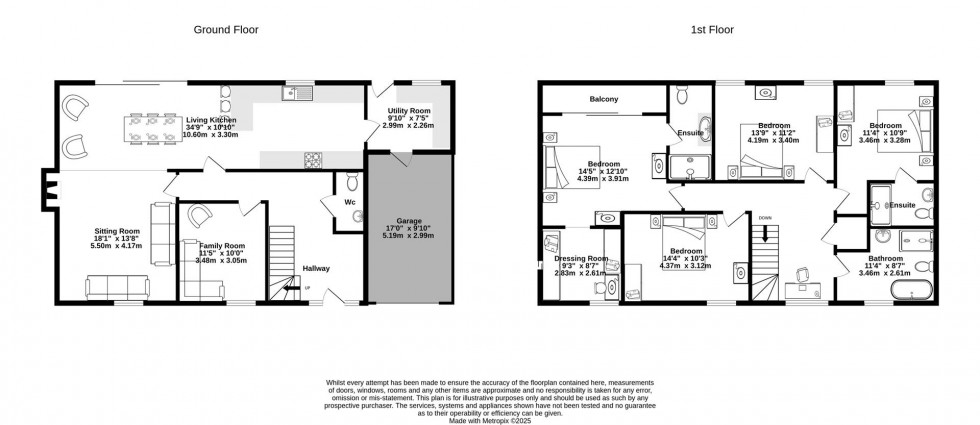 Floorplan for Main Street, Thorganby, York