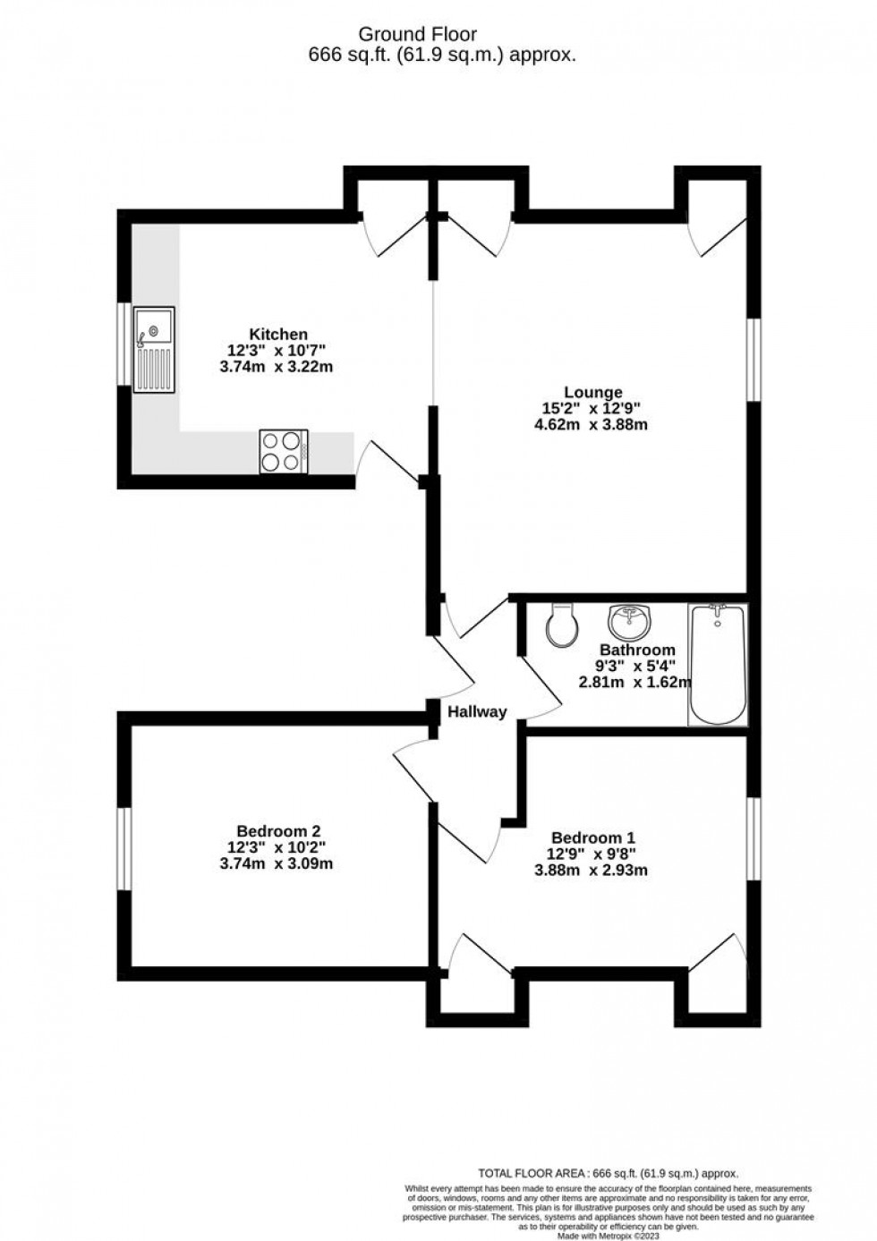 Floorplan for Gillygate, York