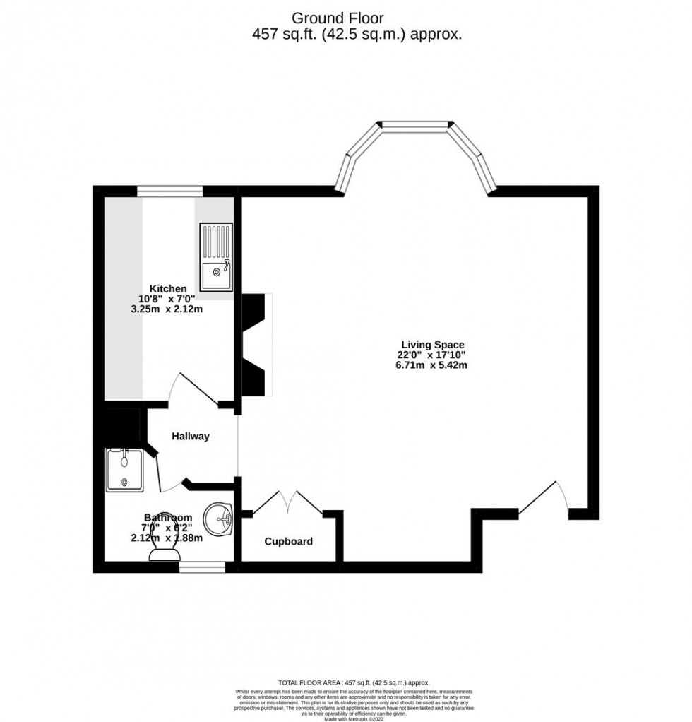 Floorplan for Burton Stone Lane, Burton Stone Lane