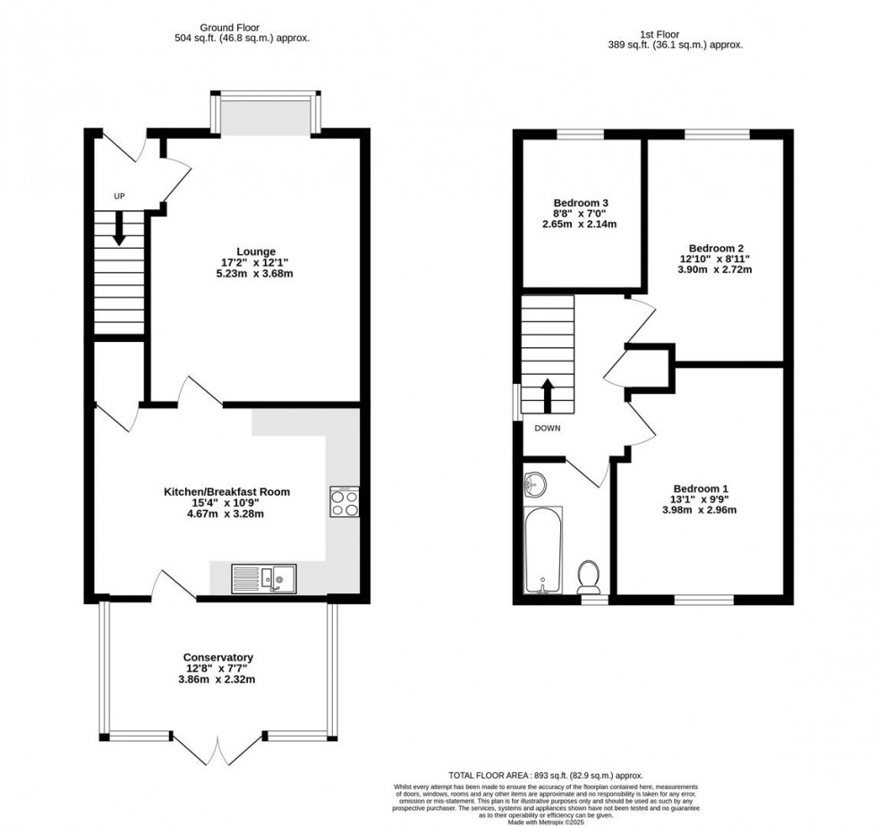 Floorplan for Park Avenue, Barlow, Selby