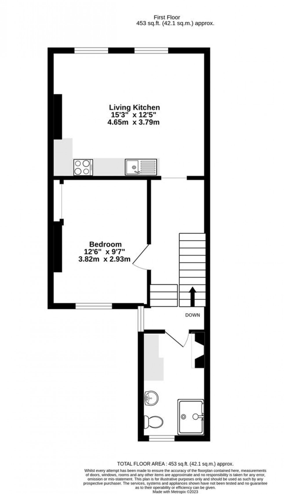 Floorplan for Scarcroft Road, York