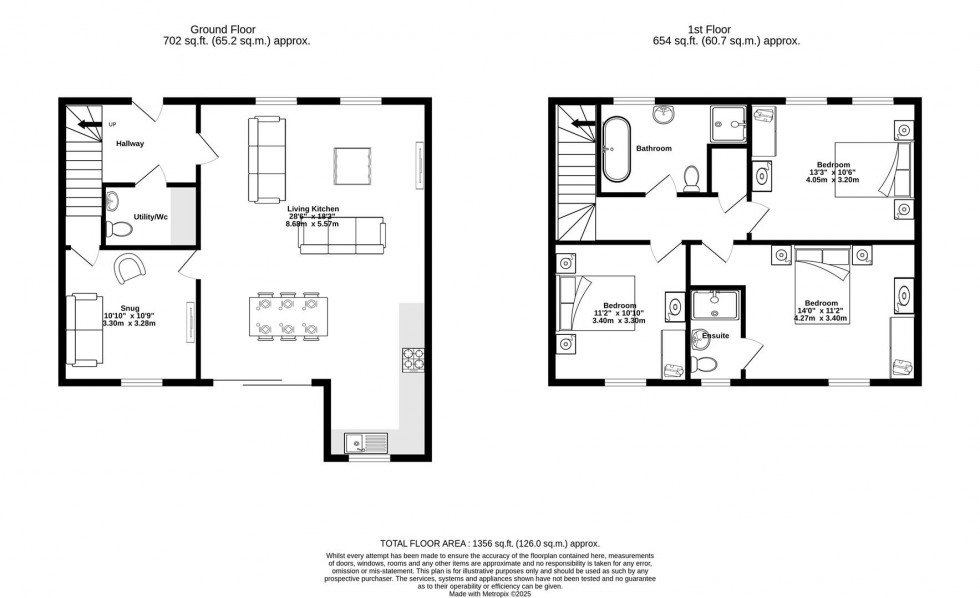 Floorplan for Main Street, Thorganby, York