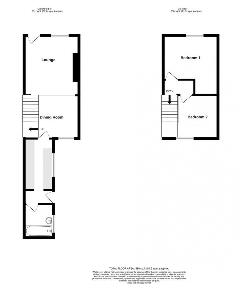 Floorplan for Carnot Street, York