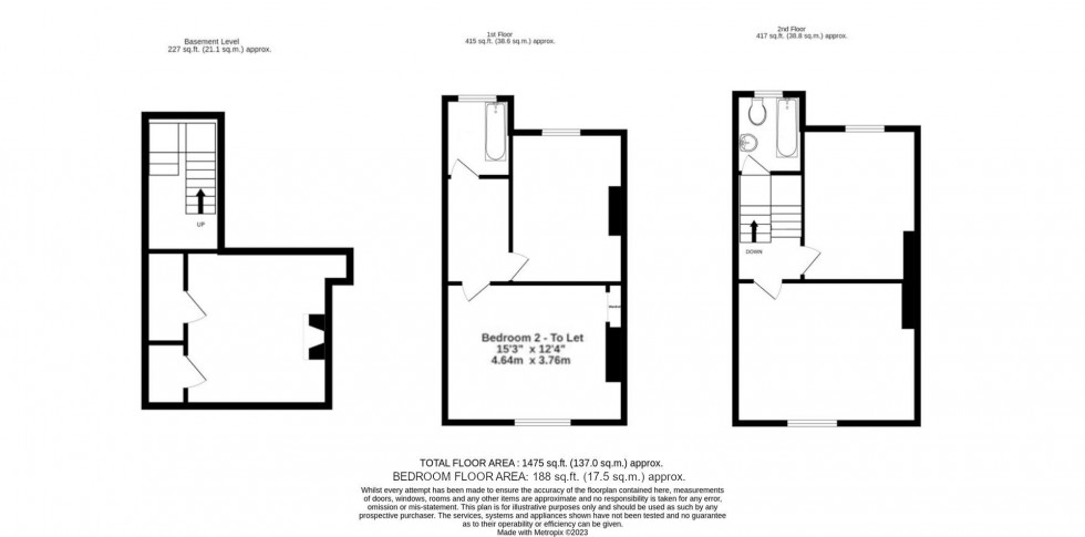 Floorplan for Lord Mayors Walk, York