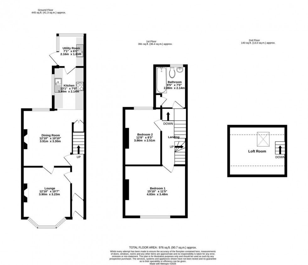 Floorplan for Cromer Street, York