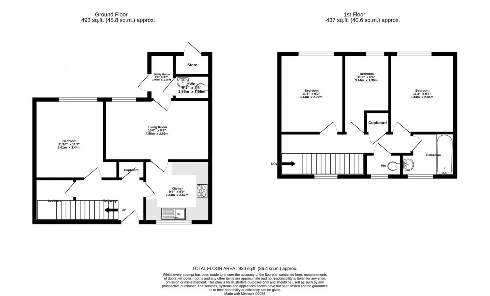 Floorplan for St. Benedict Road, York