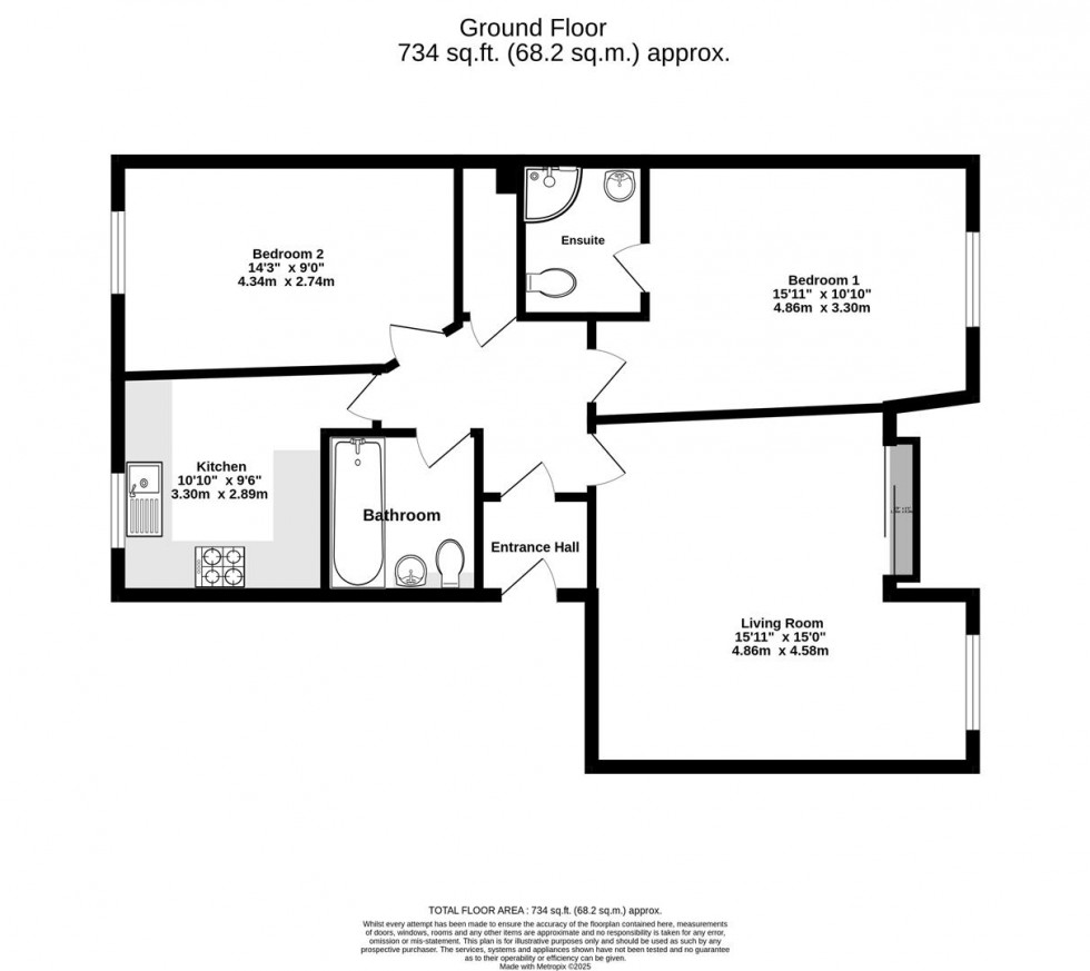 Floorplan for Riverside Lodge, Bishopthorpe Road, York