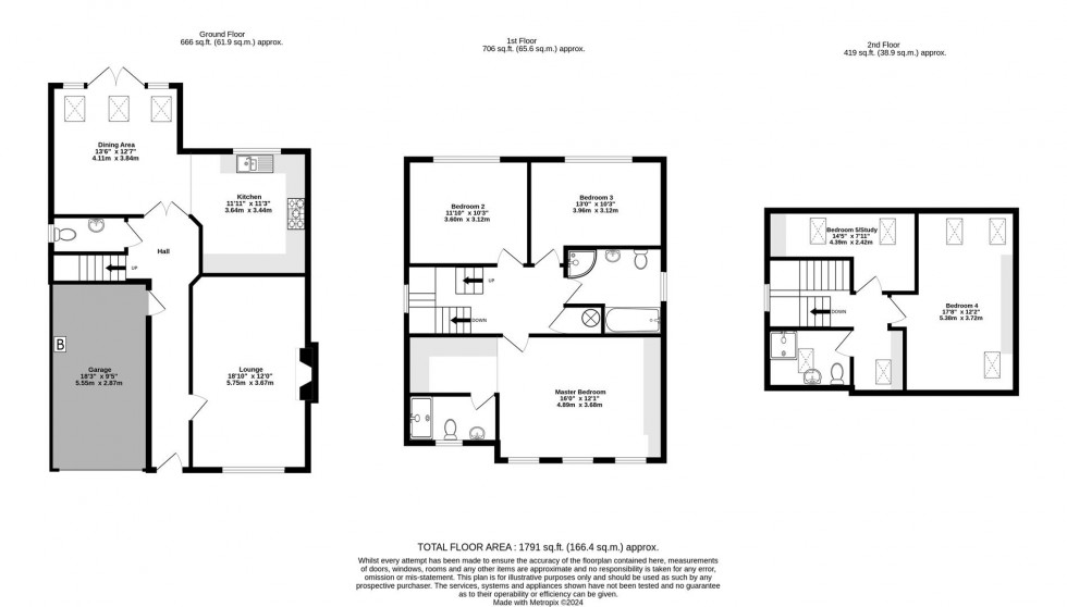 Floorplan for Principal Rise, Dringhouses, York