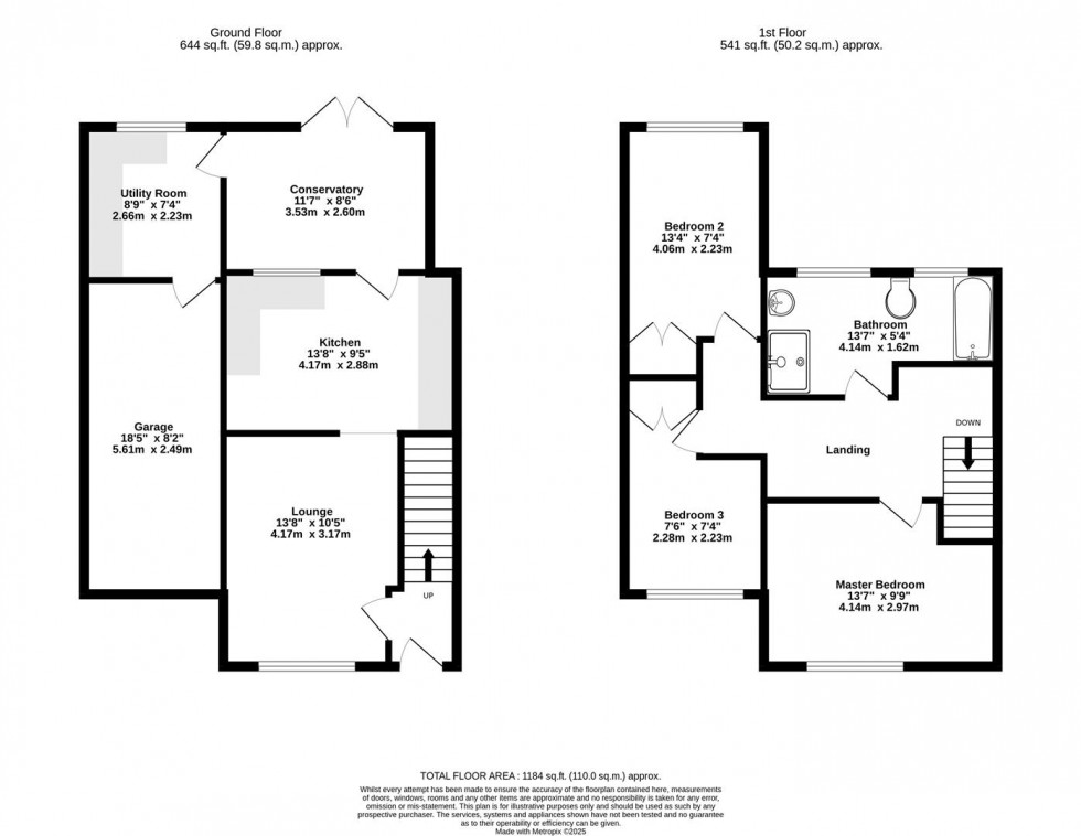Floorplan for Keble Park North