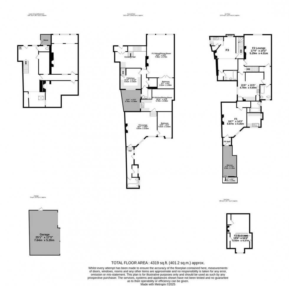 Floorplan for Gillcroft, Tadcaster Road