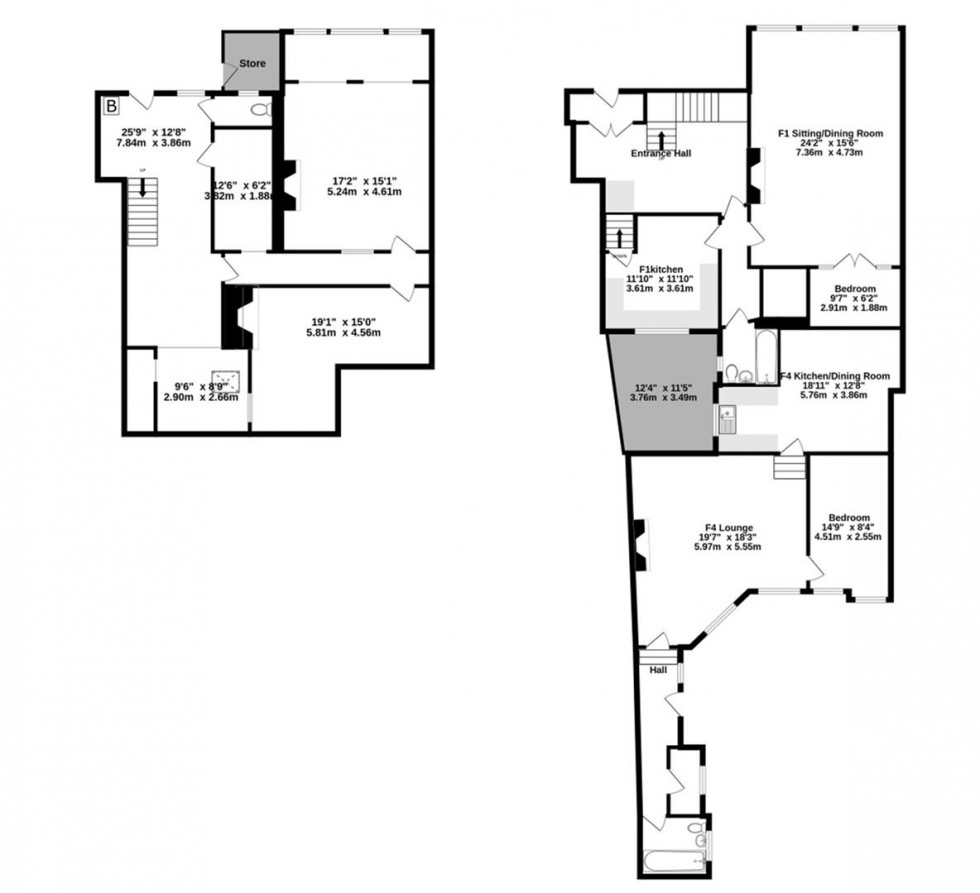 Floorplan for Gillcroft, Tadcaster Road
