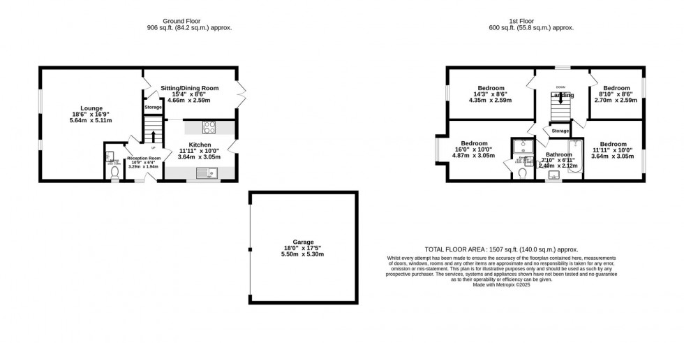 Floorplan for Belvoir Avenue, Elvington, York
