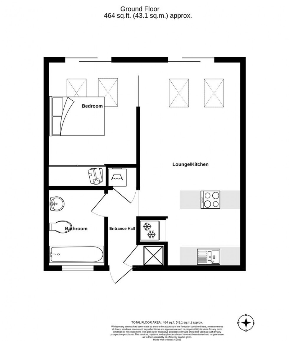 Floorplan for Leyburn House, Del Pyke, York