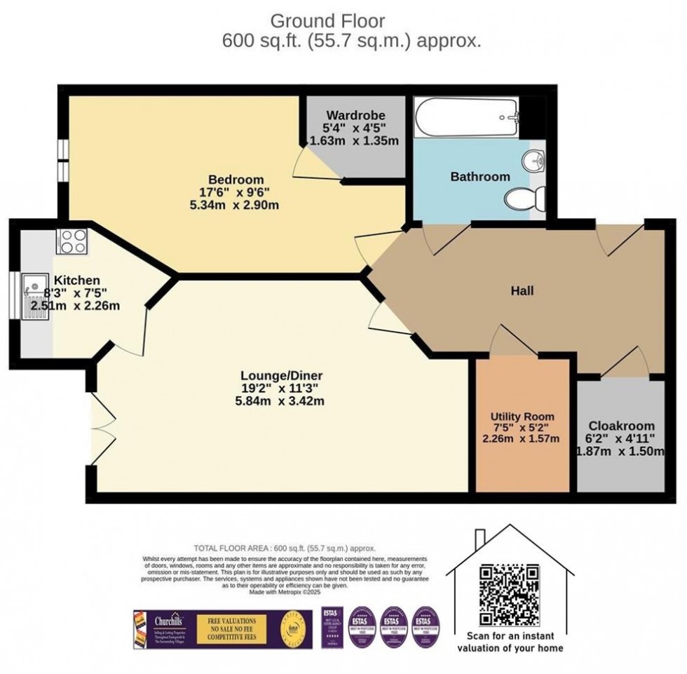 Floorplan for Stillington Road, Easingwold, York
