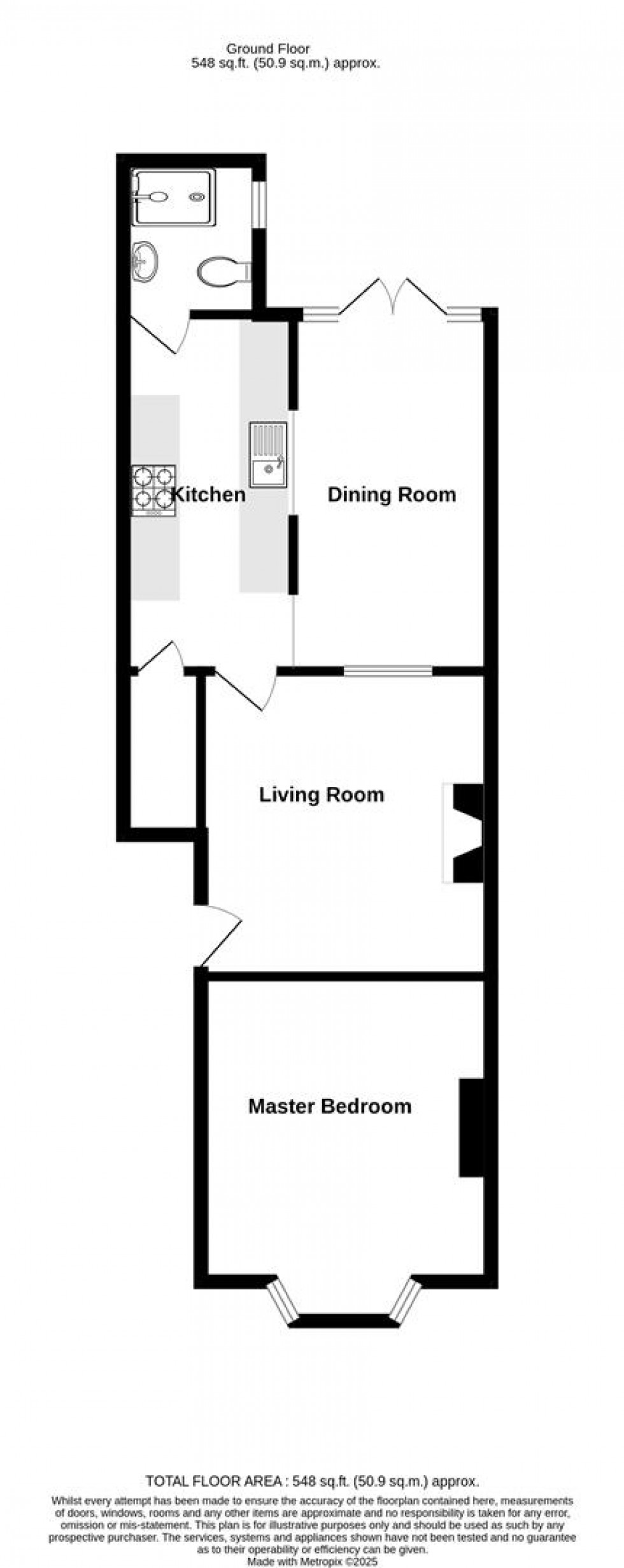 Floorplan for Scarcroft Road, York